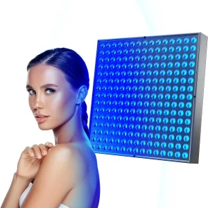 Lampada abbronzante 45W Lampada solarium abbronzante viso e corpo per la casa con 225 pezzi di luce blu laser freddo LED macchina abbronzante per solarium SkinCare
