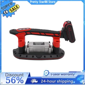 Strumento per l’installazione di piastrelle Macchina vibrante antiscivolo Vibratore Piastrellatura portatile Livellamento Posa 6 velocità con molla anti-shock