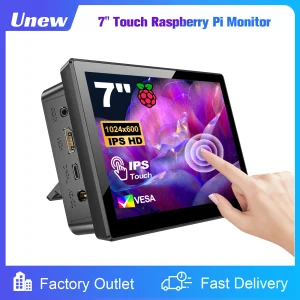 Touch screen da 7 pollici Raspberry Pi 3 4 Monitor touch HDMI Display industriale Banana Pi per VESA di tipo C per laptop Pi 3 4 Sub Xbox