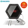 INKBIRD IBT-6XS termometro per barbecue senza fili cottura digitale carne cibo forno griglia termometro 6 sonde e Timer USB ricaricabile
