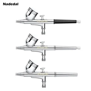 Gravity Feed Dual-Action Airbrush Kit pistola a spruzzo Trigger pistola a spruzzo per Art Craft Model Paint Spraying Hobby 0.3MM 7CC Air Brush