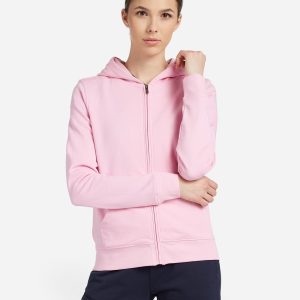 Abc Basic W – Felpa – Donna – Rosa