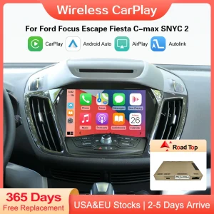 Wireless CarPlay per Ford Focus Escape Fiesta C-max Android Auto accessorio Mirror Link AirPlay Car Play Function