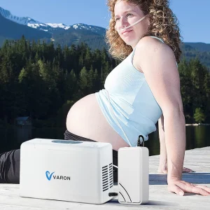 Varon NT05 3 litri Pulse Flow 0-xygen Machine Con-cen-tra 32% purezza purificatore d’aria portatile, AC/DC 110-220V, per Travl all’aperto