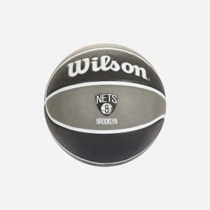 Wilson Nba Tribute Team Brooklyn Nets – Pallone Basket – Nero