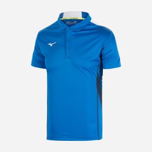 Mizuno Hex Rect M – Polo Tennis – Uomo – Blu Royal