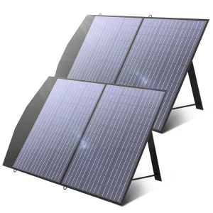ALLPOWERS pannello solare pieghevole e portatile caricabatteria solare 100/200W, alimentazione di Backup di emergenza esterna per Powerstation ecc