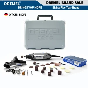 Dremel 3000 10/26 angolo di velocità variabile Grinde utensile rotante Multi Power Tools Kit levigatrice incisore per il taglio dei metalli intaglio del legno