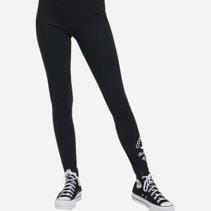 Converse Logo All Star Lateral W – Leggings – Donna – Nero