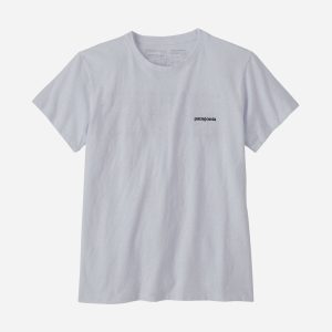 Patagonia P6 Logo W – T-shirt – Donna – Bianco
