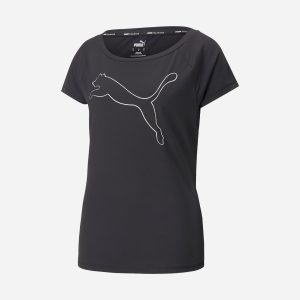 Puma Big Logo W – T-shirt Training – Donna – Nero