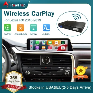 Wireless CarPlay per Lexus RX 2016-2019, con funzioni di gioco per Auto AirPlay con collegamento specchio automatico Android