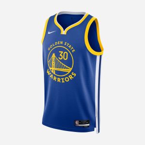 Nike Icon Gsw Curry S. Swing 22 – Canotta Basket – Uomo – Blu