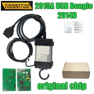 Vendita calda EWD 2014D 2015A Strumento diagnostico per auto OBD2 con chip completo multilingue Aggiungi nuovi modelli Chip PCB verdi Ful