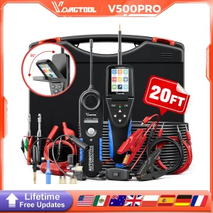 VDIAGTOOL V500PRO Strumento sonda di potenza automobilistica 2 in 1 con multimetro/oscilloscopio/test iniettore Test di rottura tensione del circuito 9-30 V