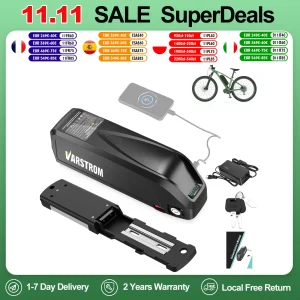 Hailong eke Batteria 36V 48V 52V 20Ah 24Ah Mountain Bicicletta 18650 21700 Batteria Elettrica per Bafang 1000W 500W 250