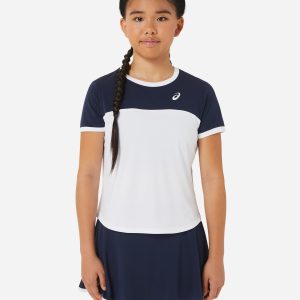 Asics Basic Jr – Maglia Tennis – Bianco