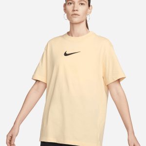 Nike Dance Swoosh W – T-shirt – Donna – Beige