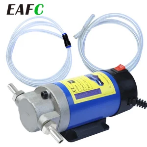 Pompa di trasferimento olio portatile 12V/24V 1-4L/min Estrattore di aspirazione del fluido Cambio elettrico Pompa del carburante Strumento a sifone per barche a motore per auto