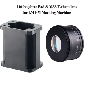 Cloudray 120mm Height Pad e obiettivo F-theta M55 175×175 200×200 per macchina per marcatura LM FM