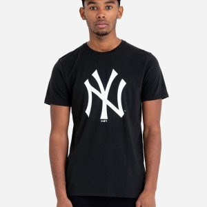 New Era Mlb Big Logo Regular New York Yankees M – T-shirt – Uomo – Nero