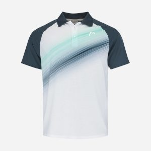 Head Performance M – Polo Tennis – Uomo – Blu Navy