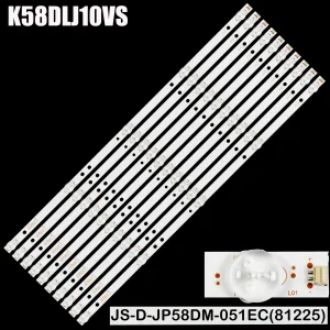 Striscia di retroilluminazione a LED per E58DM1200 CELED58419B7 TVLED584K01 JS-D-JP58DM-051EC (81225) E58DM1000/3030-5S1P K58DLJ10US K58DLJ10VS