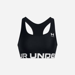Under Armour Authentics Mid Branded W – Bra Training – Donna – Nero