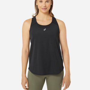 Asics Road W – Canotta Running – Donna – Nero