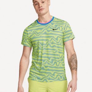 Nike Court Dri Fit Advantage M – T-shirt Tennis – Uomo – Verde