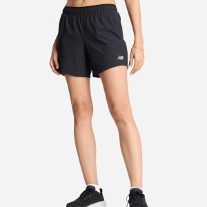 New Balance Seamless 5 W – Short Running – Donna – Nero