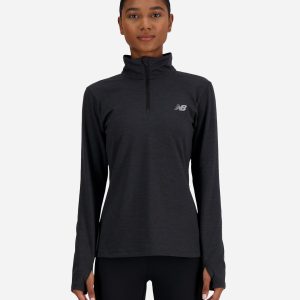 New Balance Space Dye W – Maglia Running – Donna – Nero