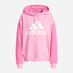 Adidas Big Logo W – Felpa – Donna – Rosa