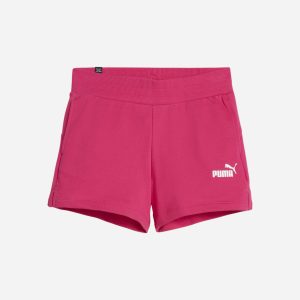 Puma Essential 4″ Sweat W – Pantaloncini – Donna – Rosa