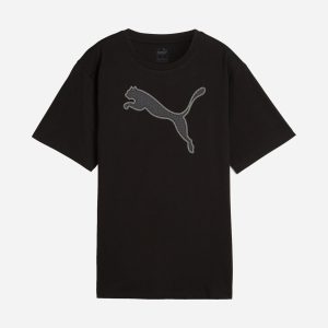 Puma Logo W – T-shirt – Donna – Nero