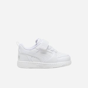 Puma Rebound V6 Lo Inf Jr – Scarpe Sneakers – Bianco