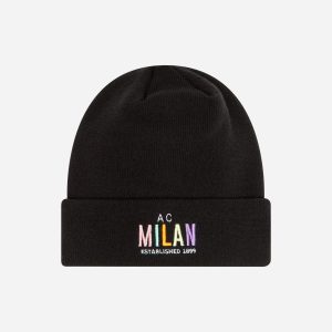 New Era Knit Medium Milan Fangear M – Accessorio Calcio Ufficiale – Uomo – Nero
