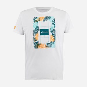 Babolat Exs Msg M – T-shirt Tennis – Uomo – Bianco