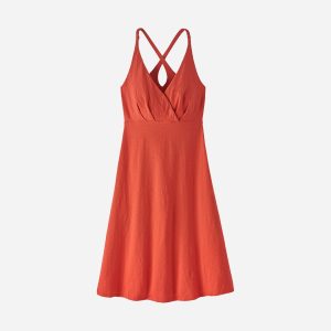 Patagonia Amber Dawn W – T-shirt – Donna – Rosso