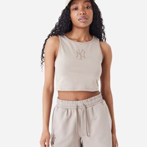 New Era Crop New York Yankees W – Canotta – Donna – Beige