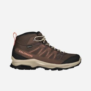 Salomon Storen Mid Gtx W – Scarpe Escursionismo – Donna – Marrone