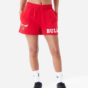 New Era Chicago Bulls W – Pantaloncini – Donna – Rosso