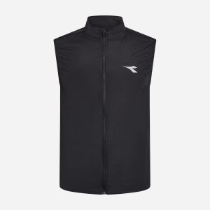 Diadora Packable Vest M – Giacca Running – Uomo – Nero