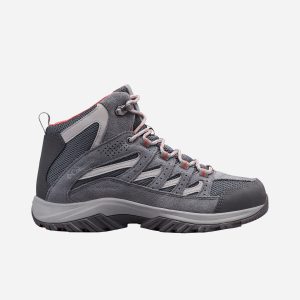 Columbia Crestwood Mid Wp W – Scarpe Escursionismo – Donna – Grigio