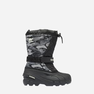 Sorel Flurry Print Jr – Doposci – Nero