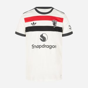 Adidas Manchester United 3rd 24-25 M – Maglia Calcio Ufficiale – Uomo – Bianco