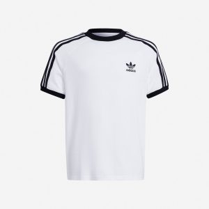 Adidas 3stripes Jr – T-shirt – Bianco
