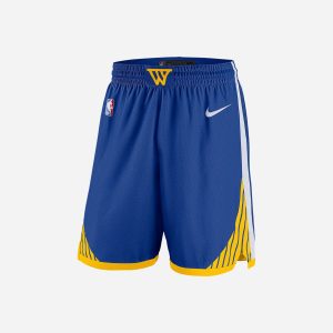 Nike Gsw M – Pantaloncini Basket – Uomo – Blu