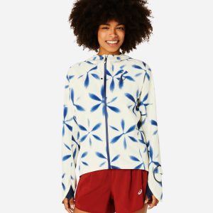 Asics Metarun Shibori Waterproof W – Giacca Running – Donna – Blu