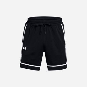 Under Armour Court M – Pantaloncini Basket – Uomo – Nero
